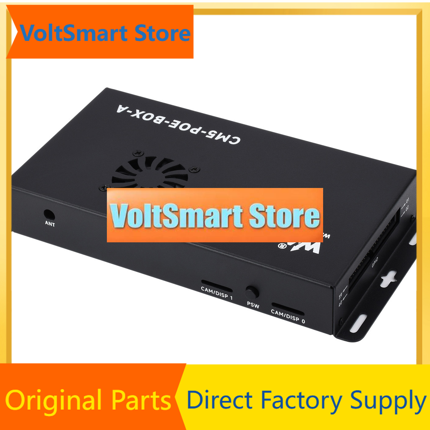 Raspberry Pi 5 8Gb Board - VoltSCM5 IO Carrier Board Projects USB