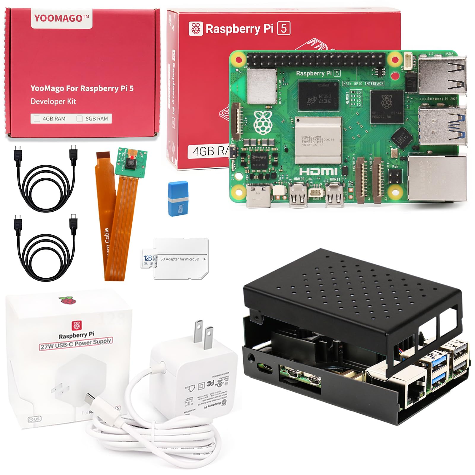 New Original Development Board - огляд і ціна Raspberry Pi 4 8Gb Ram Kit