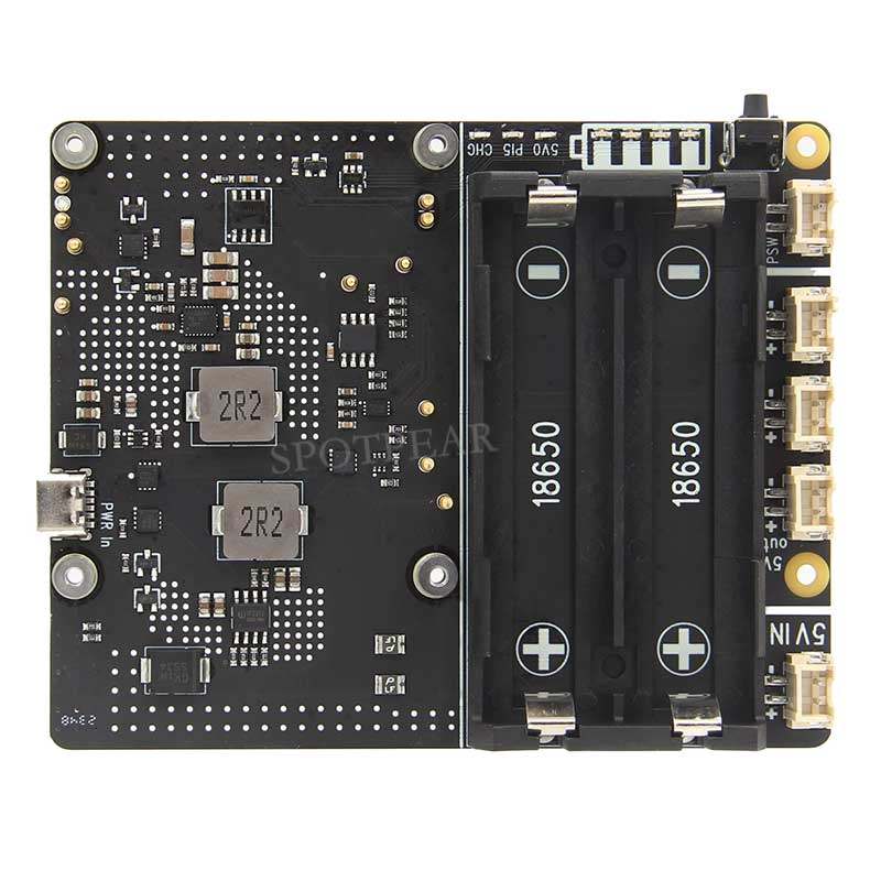 Raspberry Pi 5 18650 UPS Board - огляд і ціна Raspberry Pi Uninterrupted Power Supply Ups 18650