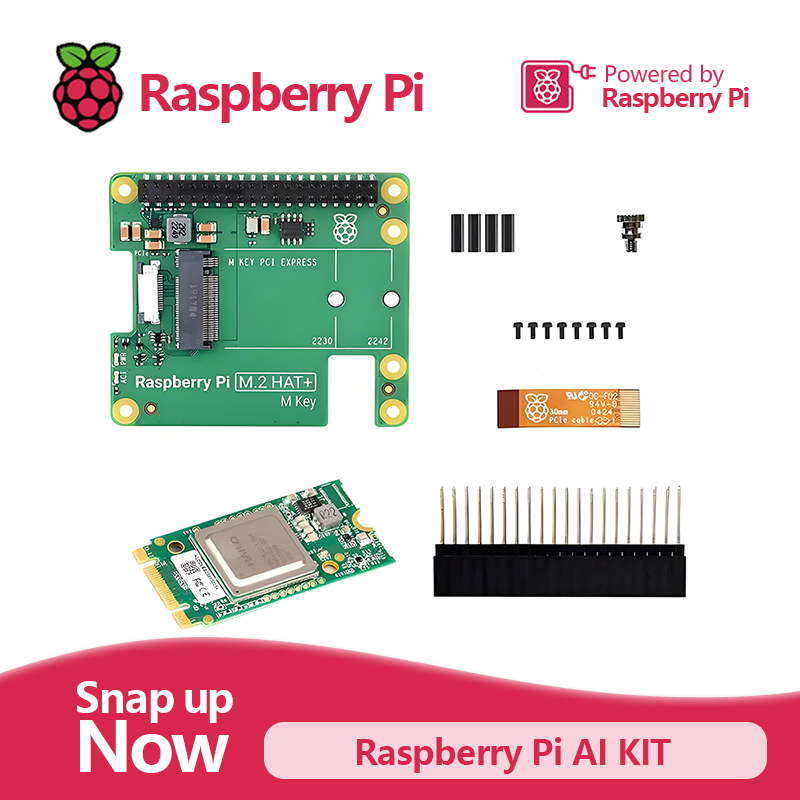Official Raspberry Pi 5 AI Kit - огляд і ціна Raspberry Pi Ai Kit Hailo-8L