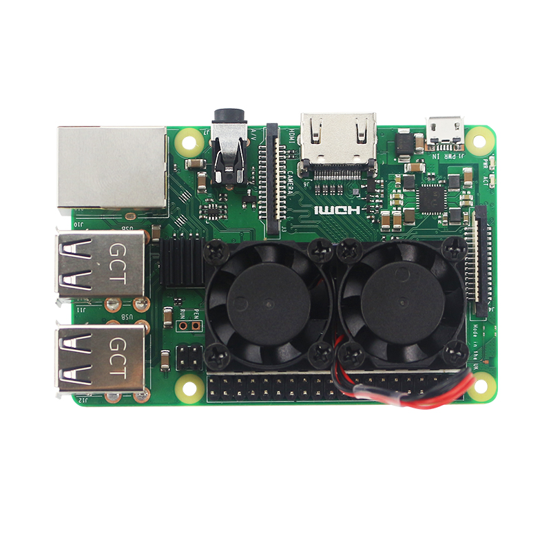 Raspberry Pi 4 Dual Fan with H - огляд і ціна Raspberry Pi Water Cooling Kit