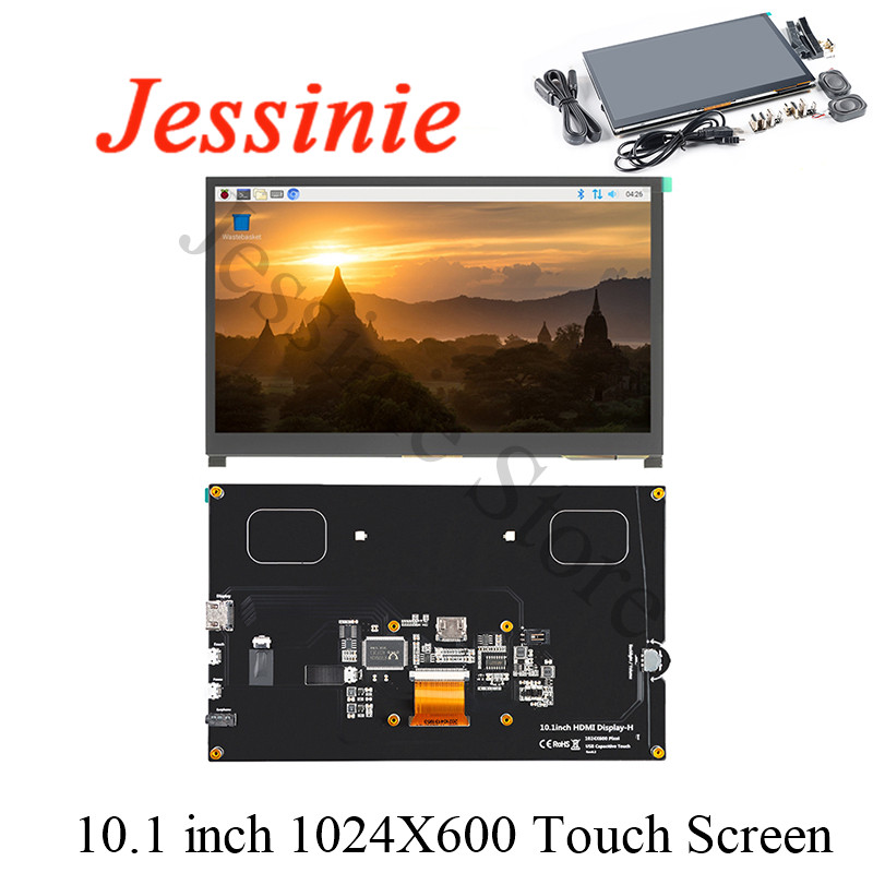 10.1 inch HDMI-compatible LCD  - огляд і ціна Raspberry Pi 10.1 Inch Capacitive Touch Screen Ips