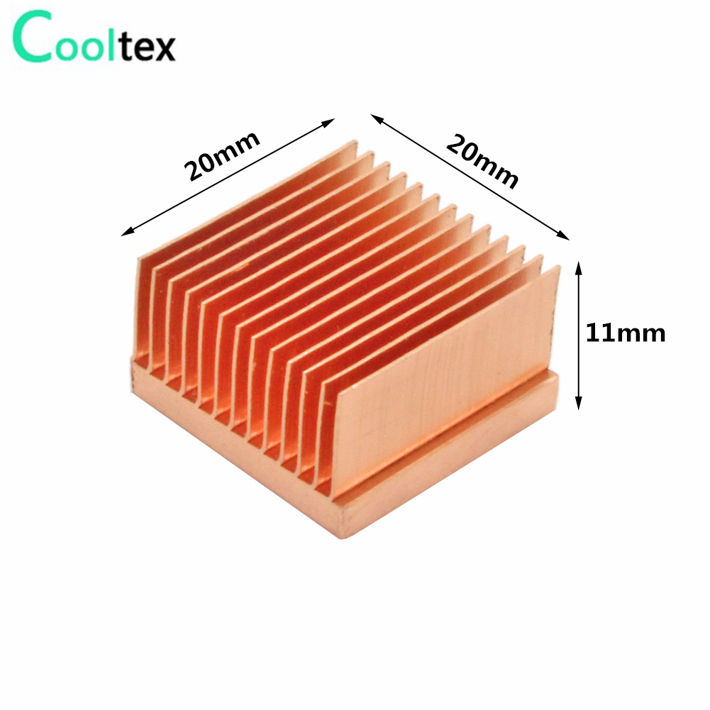 2pcs Pure Copper Heatsink 20x2 - огляд і ціна Raspberry Pi Water Cooling Kit