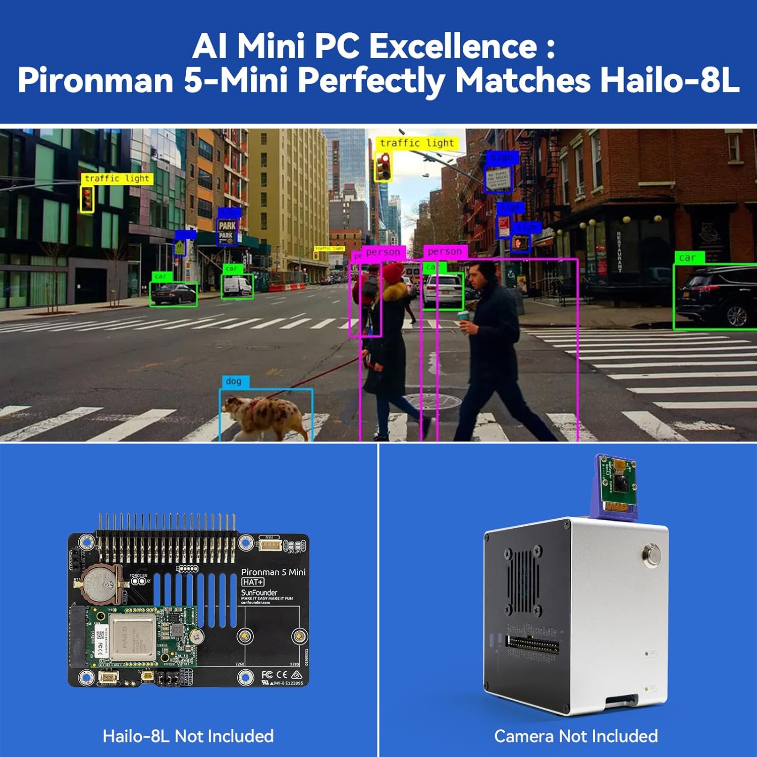 Pironman 5-Mini NVMe M.2 SSD P - огляд і ціна Raspberry Pi Ai Kit Hailo-8L