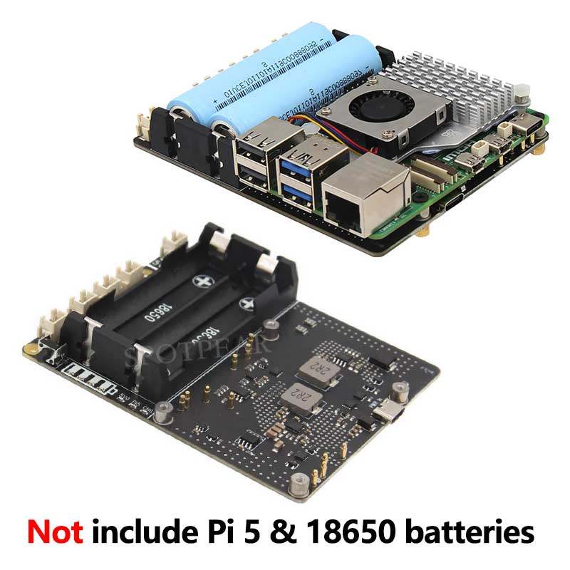 X1201 Raspberry Pi 5 UPS power - огляд і ціна Raspberry Pi Uninterrupted Power Supply Ups 18650