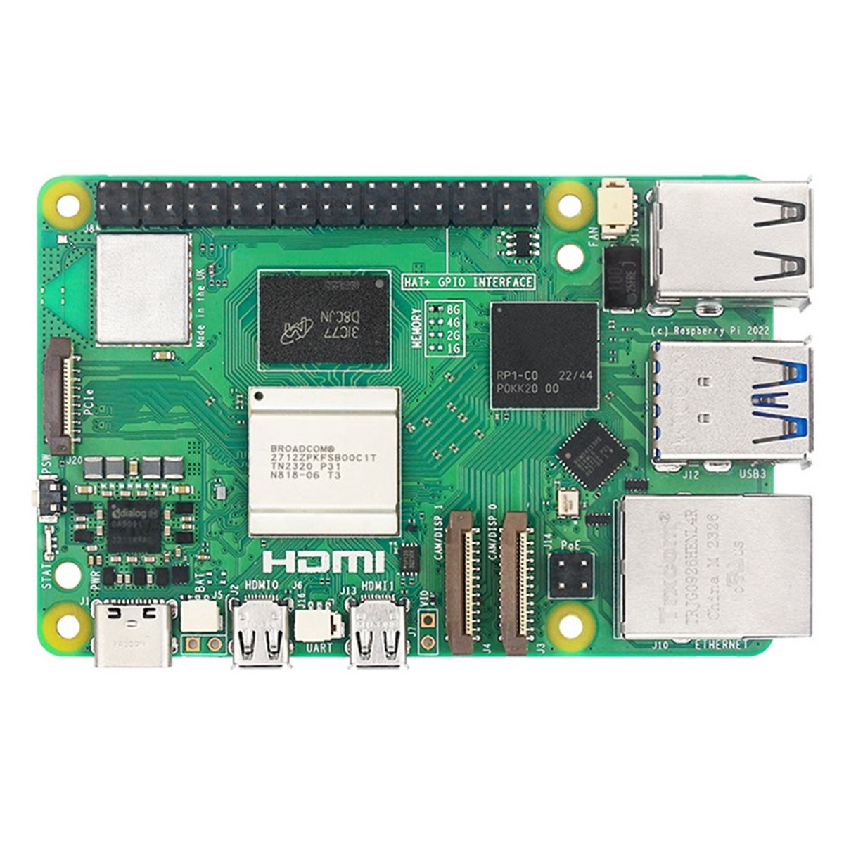 X14A& For IRasptek Starter Kit - огляд і ціна Raspberry Pi 5 8Gb Board