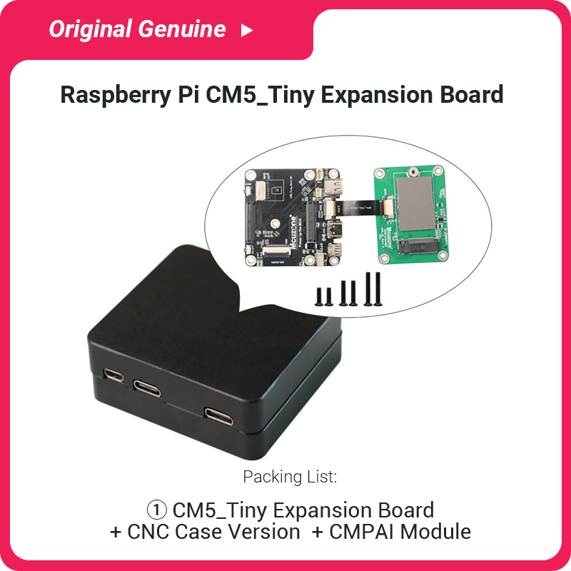 Complete CM5 Tiny Full Kit wit - огляд і ціна Raspberry Pi Ai Kit Hailo-8L