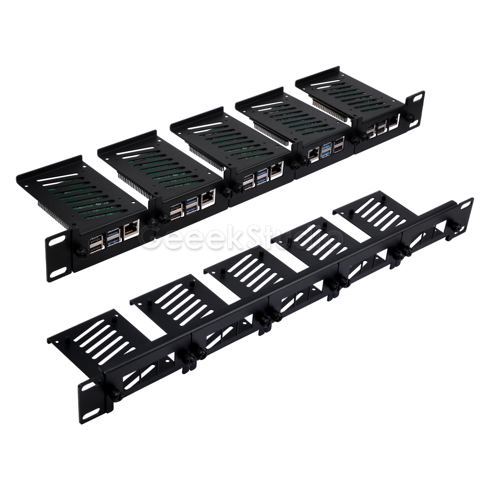 1U Rack Mount for Raspberry Pi - огляд і ціна Raspberry Pi Rackmount 1U 19 Inch