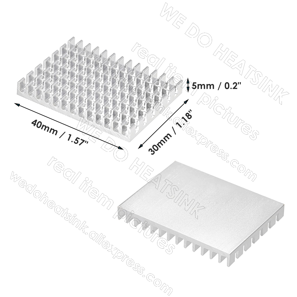 WE DO HEATSINK 30*40*5mm Witho - огляд і ціна Raspberry Pi Water Cooling Kit