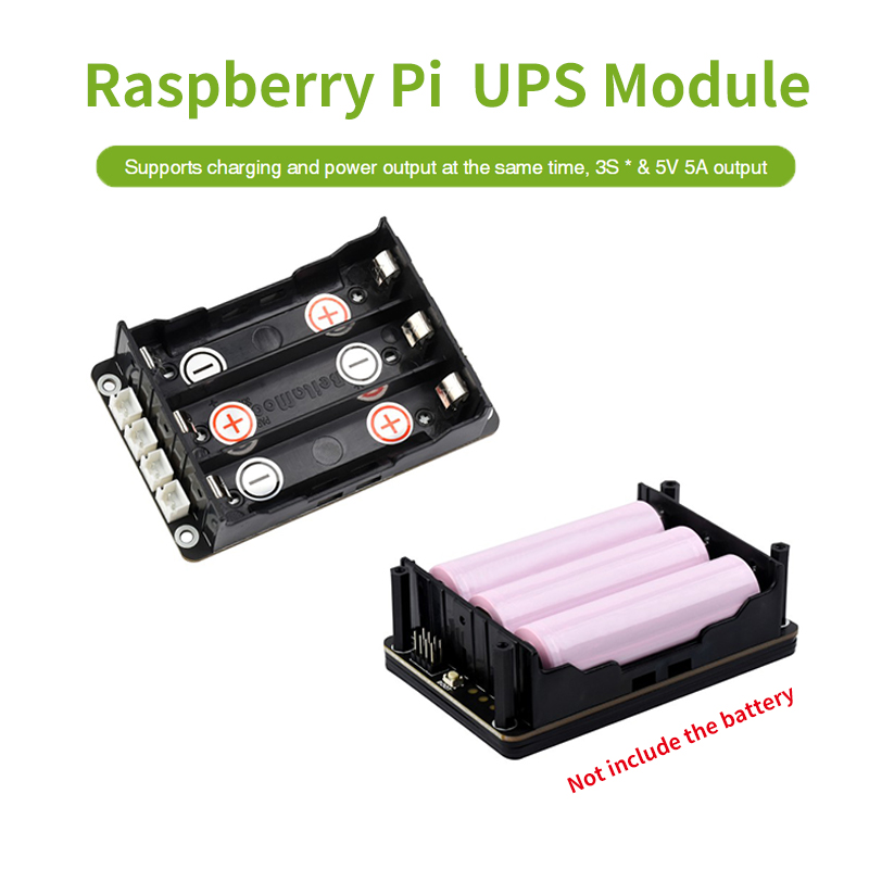 Raspberry Pi 5 UPS HAT Support - огляд і ціна Raspberry Pi Uninterrupted Power Supply Ups 18650