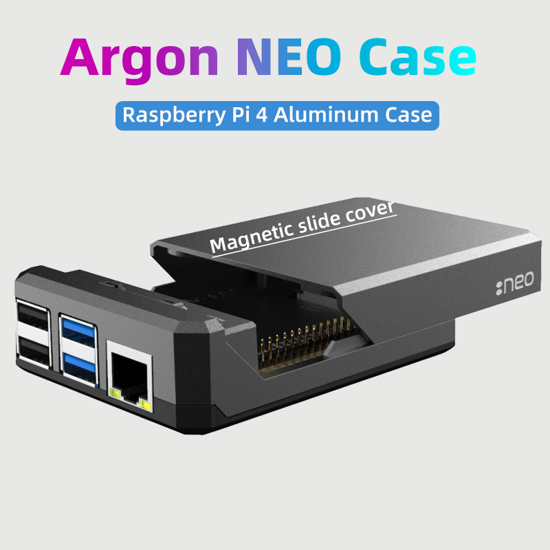 Argon NEO Raspberry Pi 4 Case  - огляд і ціна Argon One V3 M.2 Nvme Case