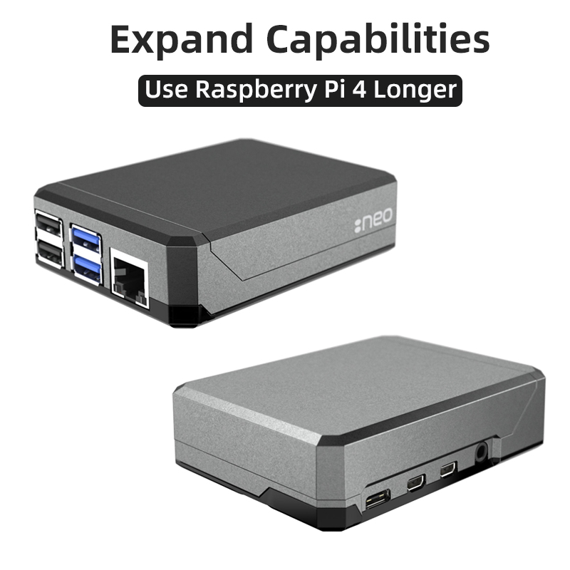 Argon NEO Raspberry Pi 4 Case  - огляд і ціна Argon One V3 M.2 Nvme Case