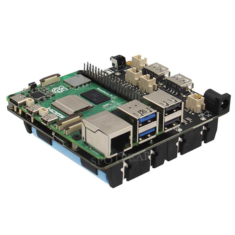 Raspberry Pi 5 UPS Expansion B - огляд і ціна Raspberry Pi Uninterrupted Power Supply Ups 18650