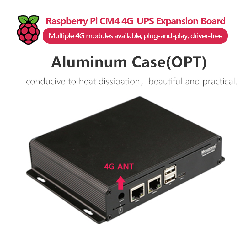 Raspberry Pi CM4 4G_UPS Uninte - огляд і ціна Raspberry Pi Uninterrupted Power Supply Ups 18650