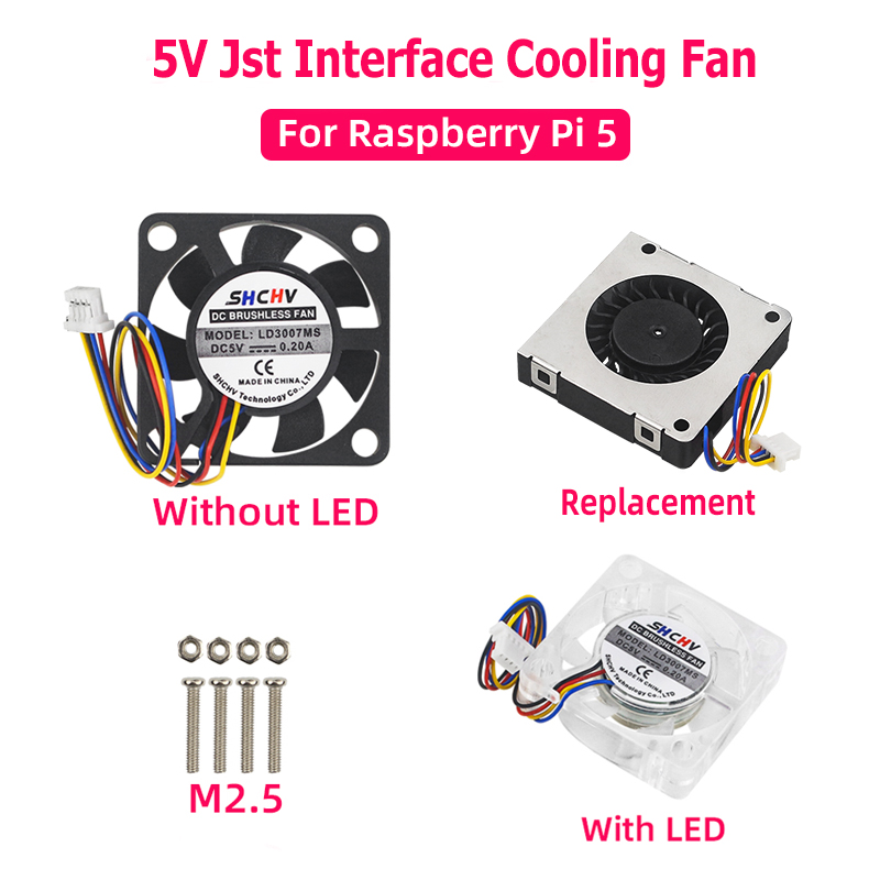 5V Cooling Fan JST Interface P - огляд і ціна Raspberry Pi Water Cooling Kit